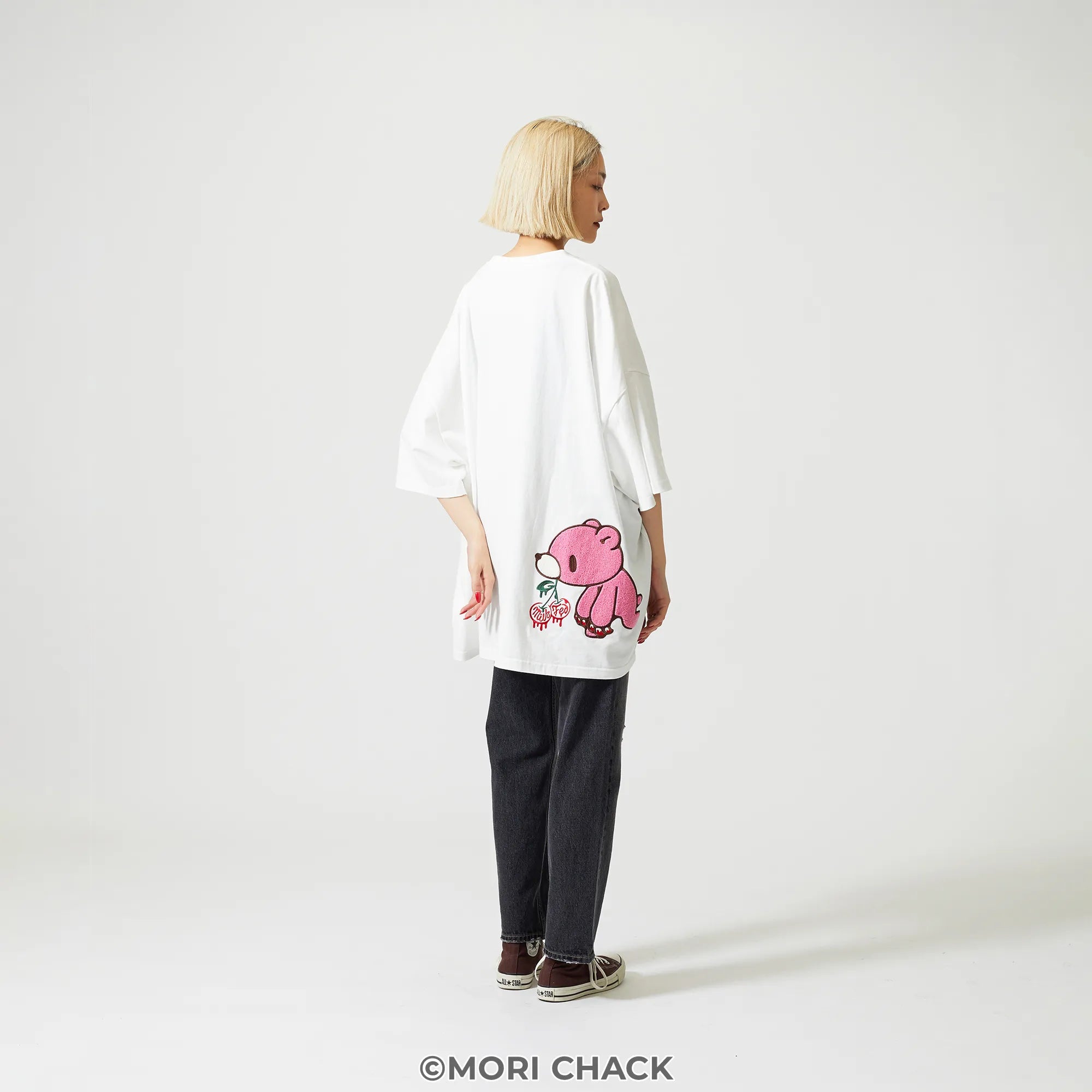 GLOOMY meets MILKFED.  LOGO S/S TEE White【予約】【2次予約】