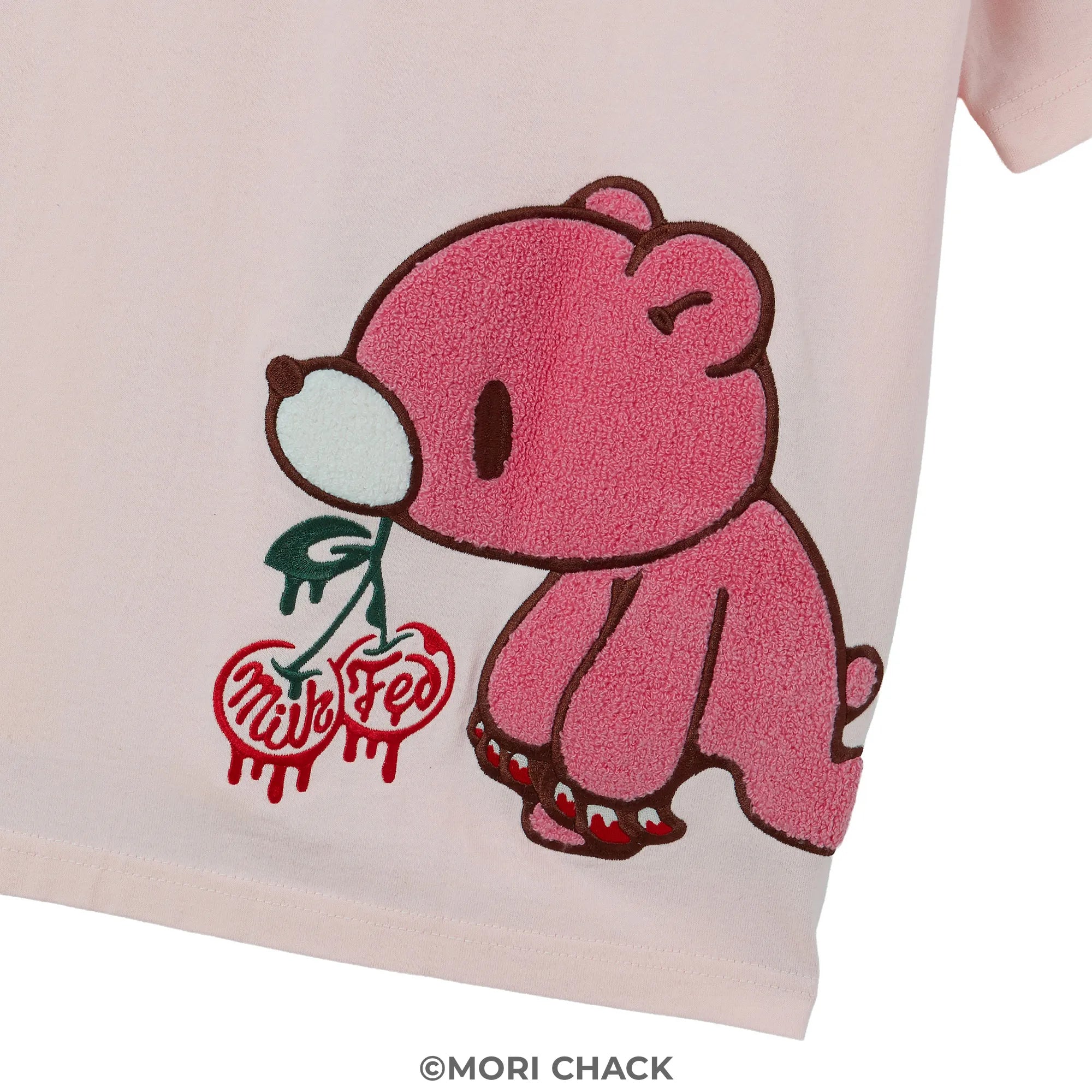GLOOMY meets MILKFED.  LOGO S/S TEE Pink【予約】【2次予約】