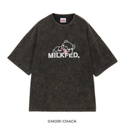 GLOOMY meets MILKFED.  VINTAGE FADE S/S TEE Extra Black【予約】【2次予約】