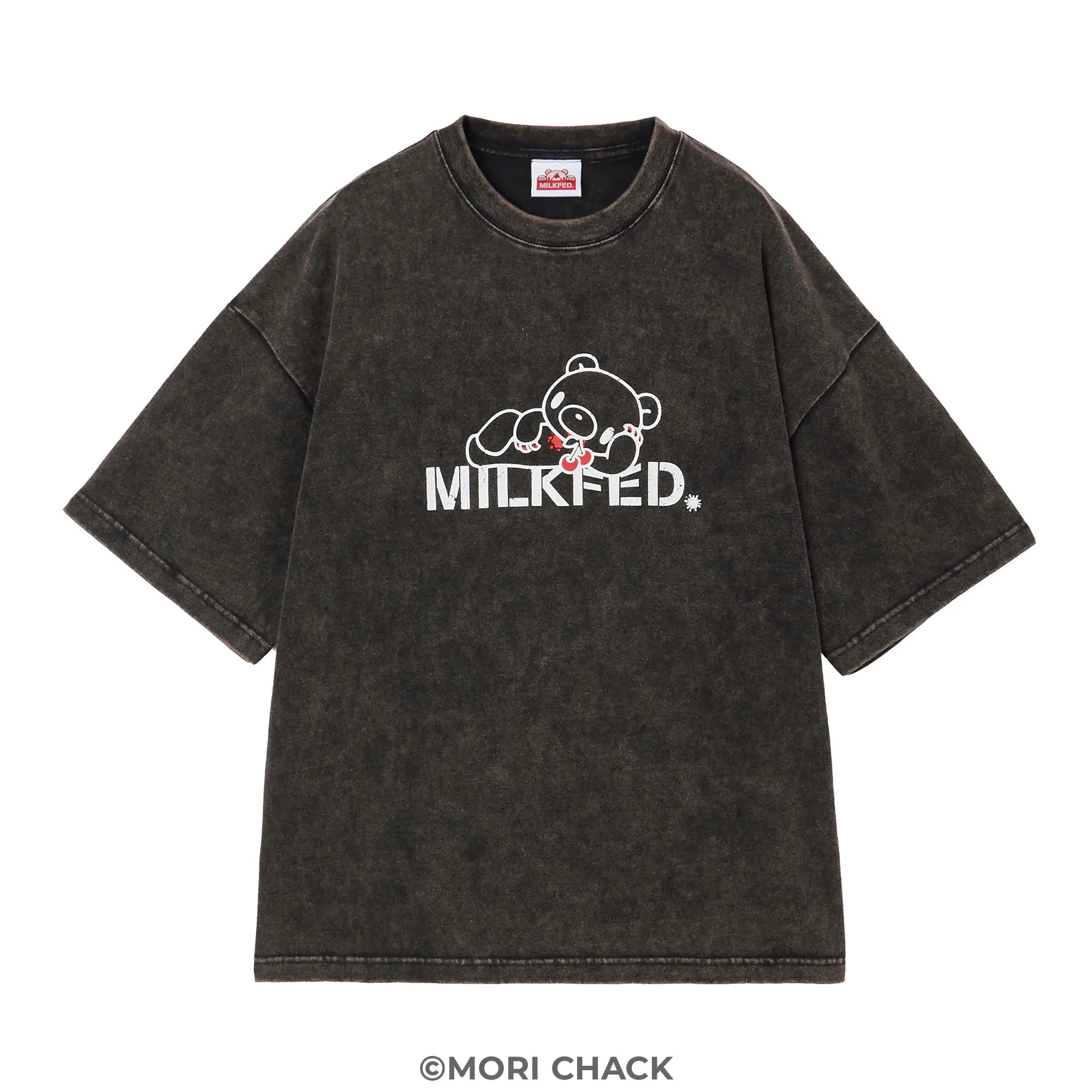 GLOOMY meets MILKFED.  VINTAGE FADE S/S TEE Extra Black【予約】