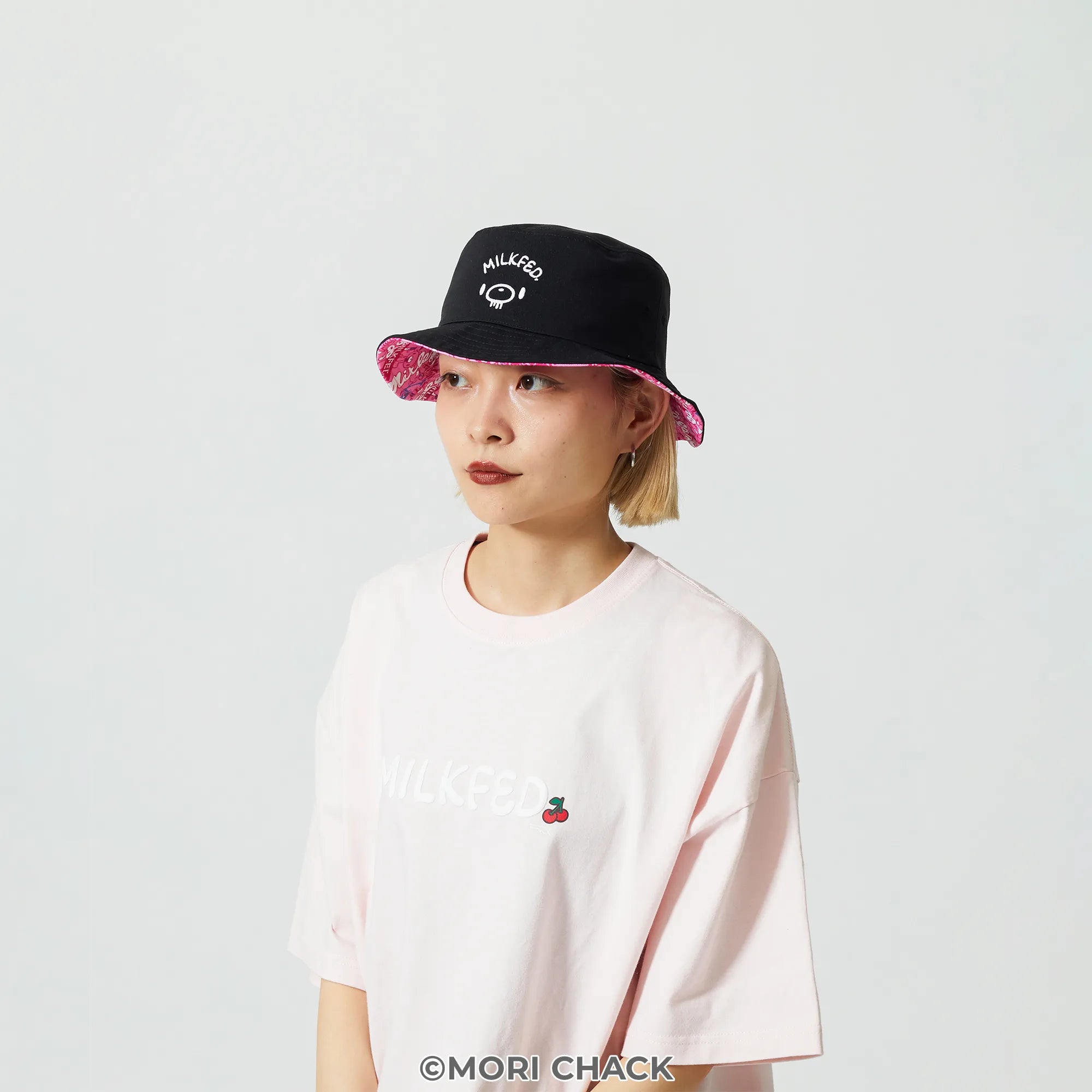 GLOOMY meets MILKFED.  REVERSIBLE HAT【予約】