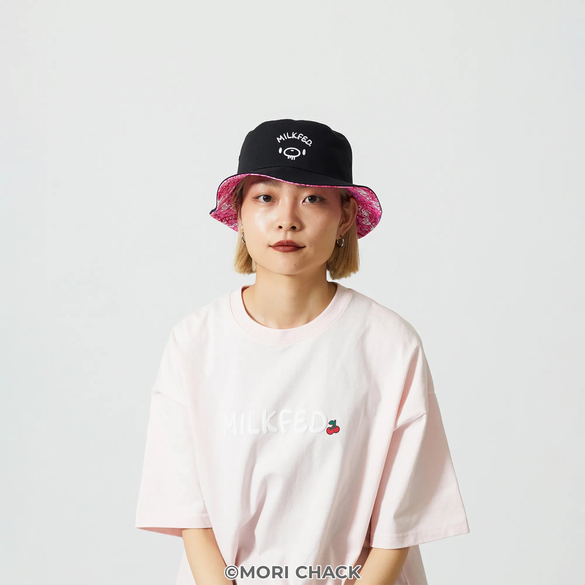 GLOOMY meets MILKFED.  REVERSIBLE HAT【予約】