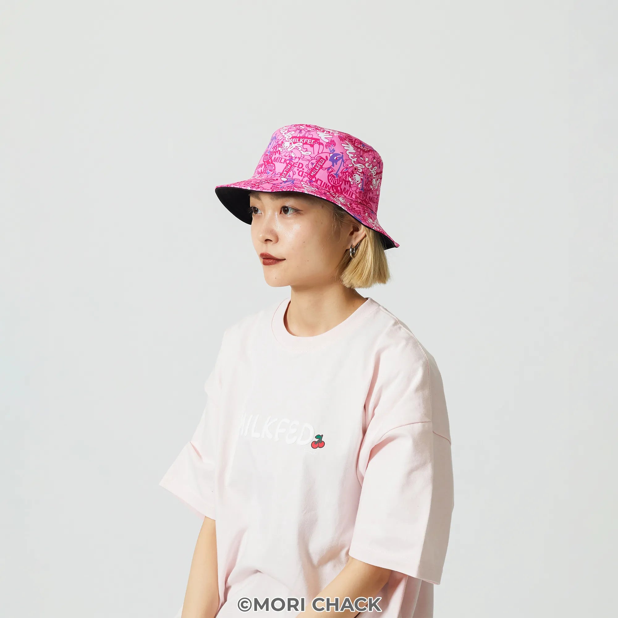 GLOOMY meets MILKFED.  REVERSIBLE HAT【予約】