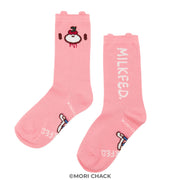 GLOOMY meets MILKFED. SOCKS Pink【予約】【2次予約】