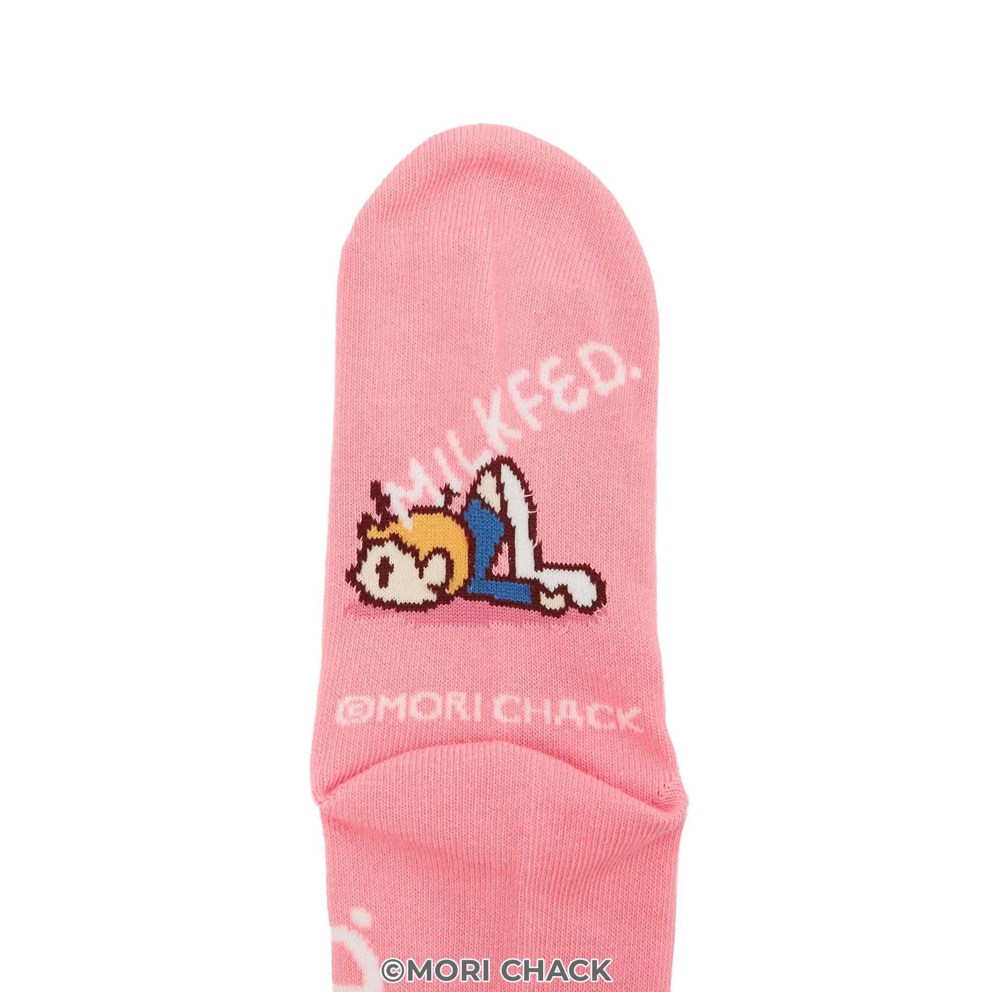 GLOOMY meets MILKFED. SOCKS Pink【予約】【2次予約】