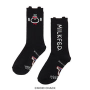 GLOOMY meets MILKFED. SOCKS Black【予約】【2次予約】