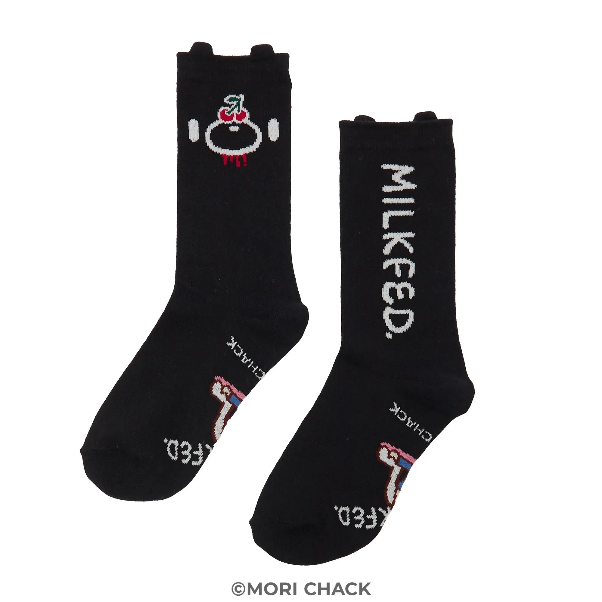 GLOOMY meets MILKFED. SOCKS Black【予約】