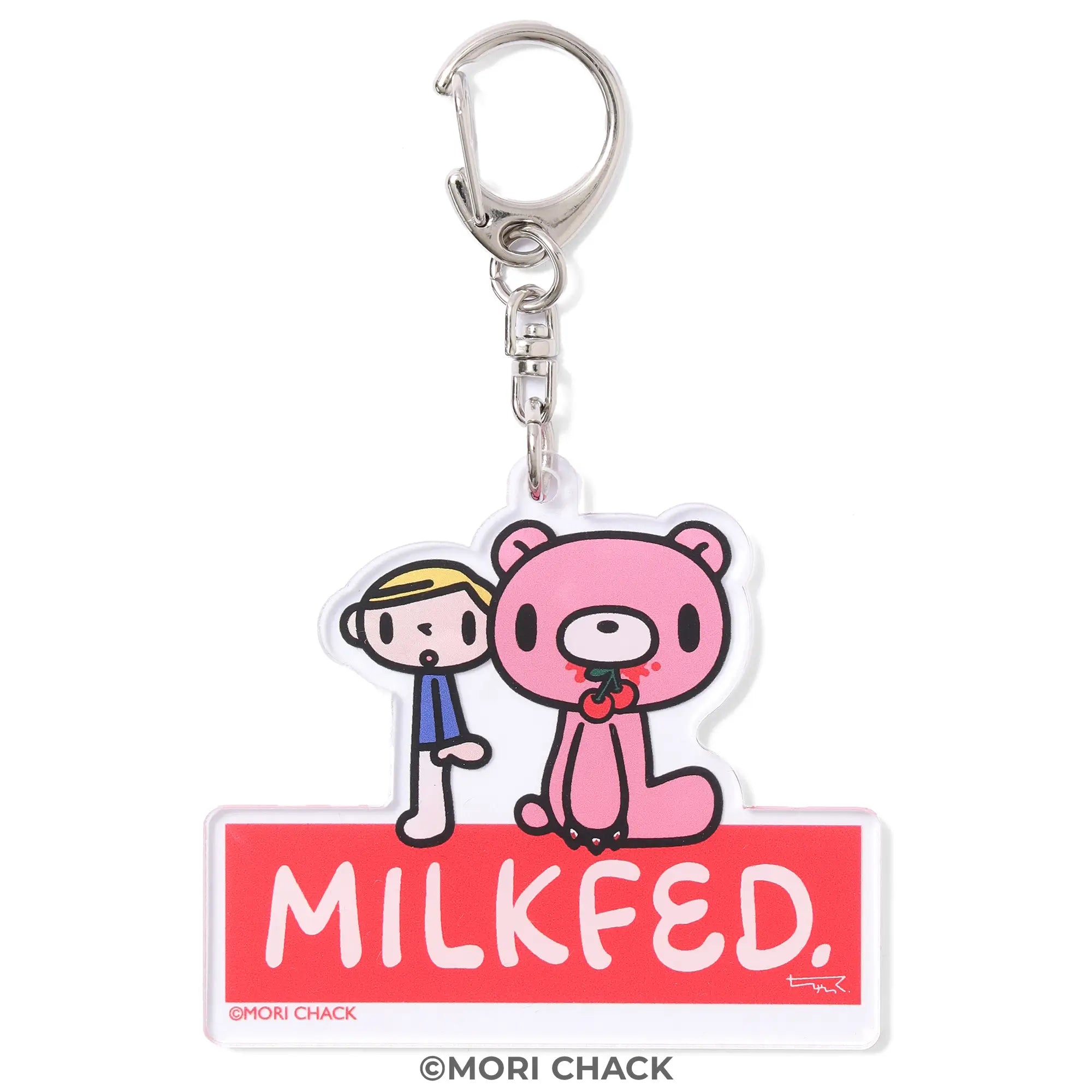 GLOOMY meets MILKFED.  アクリルキーホルダー グルーミーD【予約】