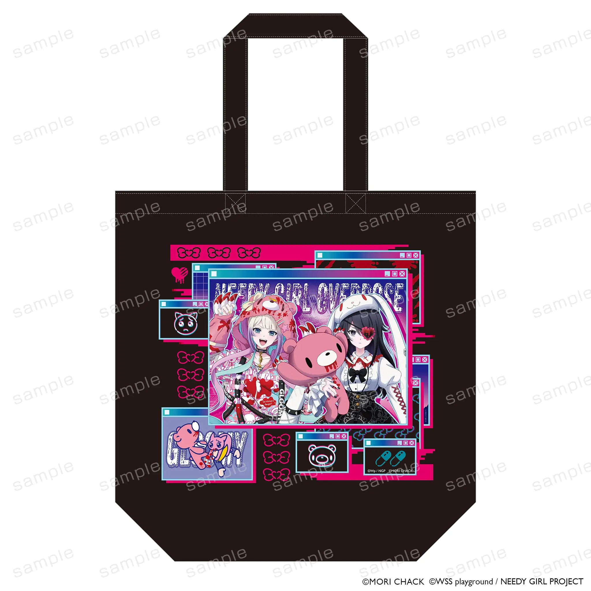 GLOOMY meets NEEDY GIRL OVERDOSE トートバッグ【予約】
