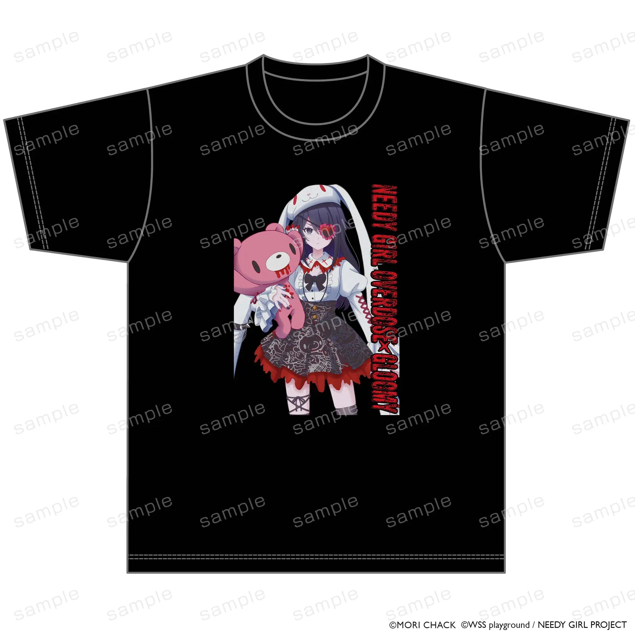GLOOMY meets NEEDY GIRL OVERDOSE Tシャツ あめちゃん【予約】