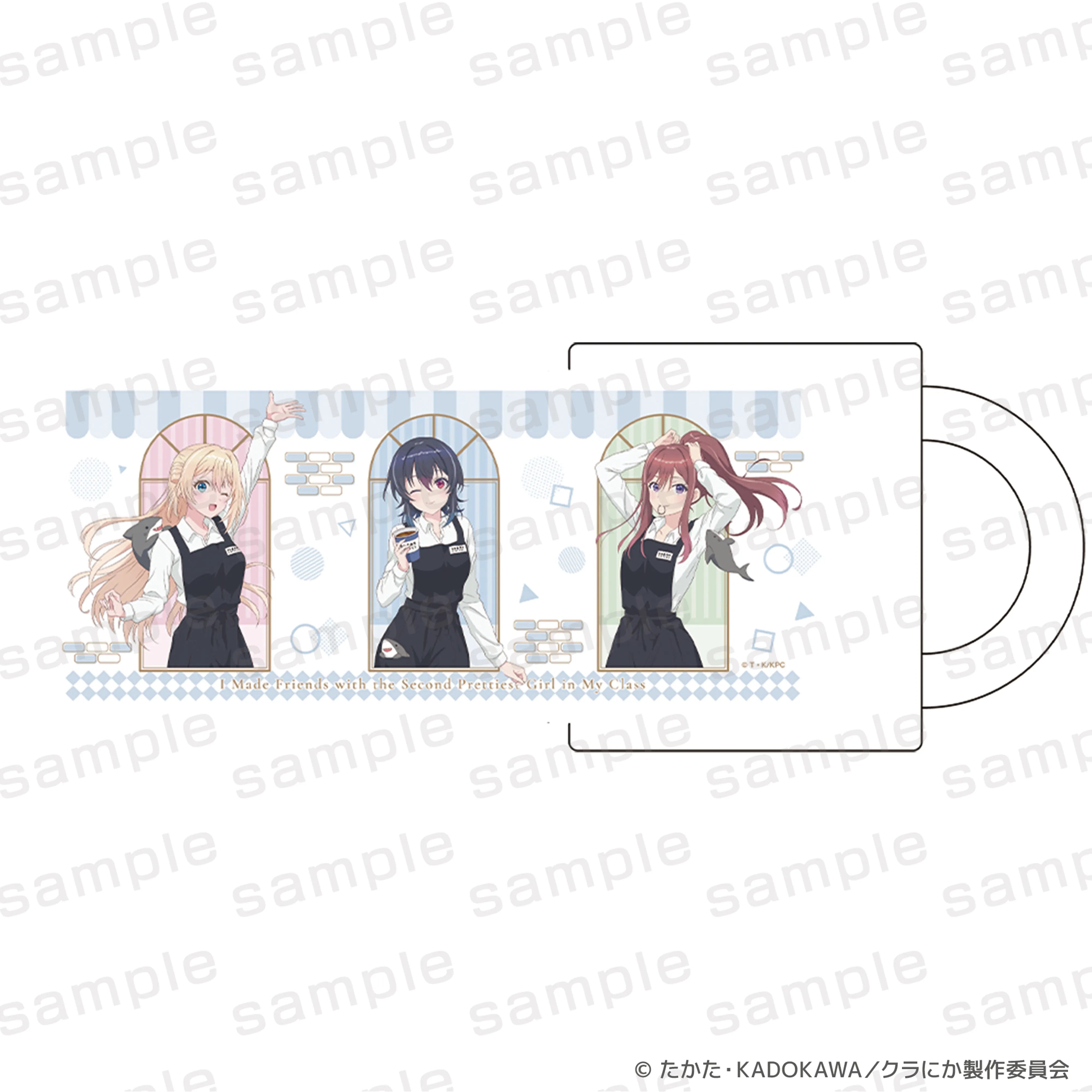 クラスで2番目に可愛い女の子と友達になった×SHARK COFFEE マグカップ【予約】