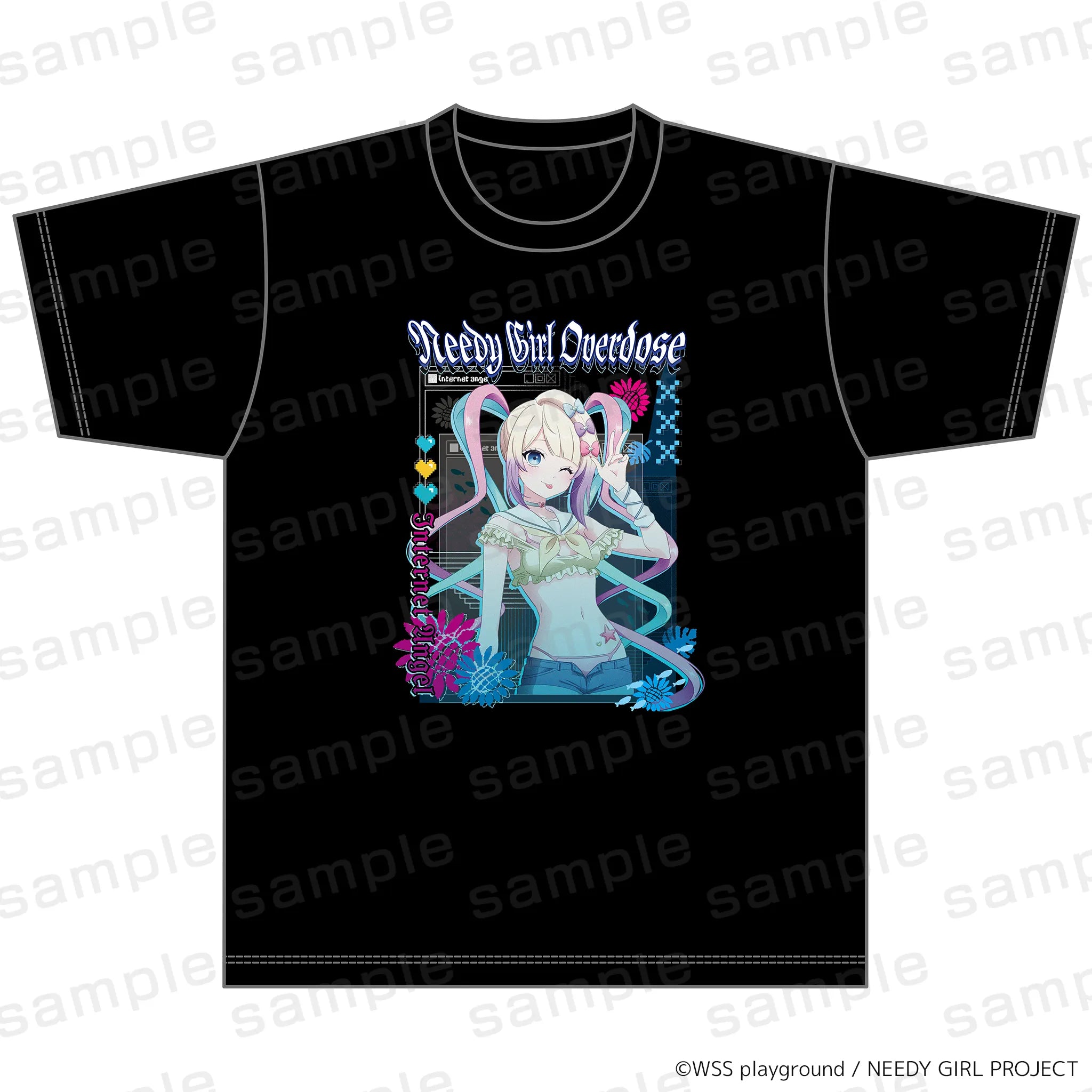 NEEDY GIRL OVERDOSE Tシャツ 四季ver. 夏 【予約】
