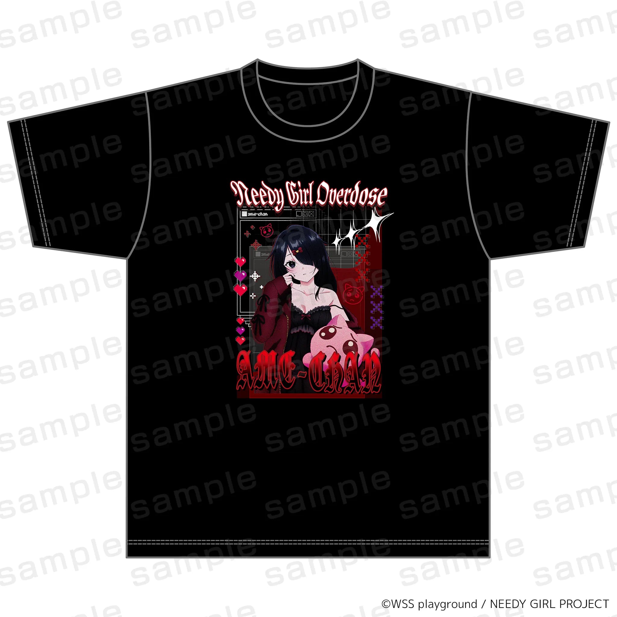 NEEDY GIRL OVERDOSE Tシャツ 四季ver. あめ 【予約】