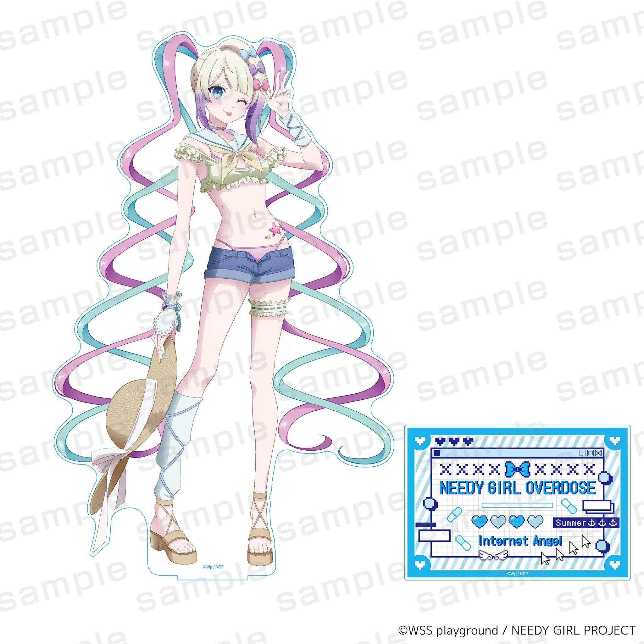 NEEDY GIRL OVERDOSE BIGアクリルフィギュア 四季ver. 夏【予約】