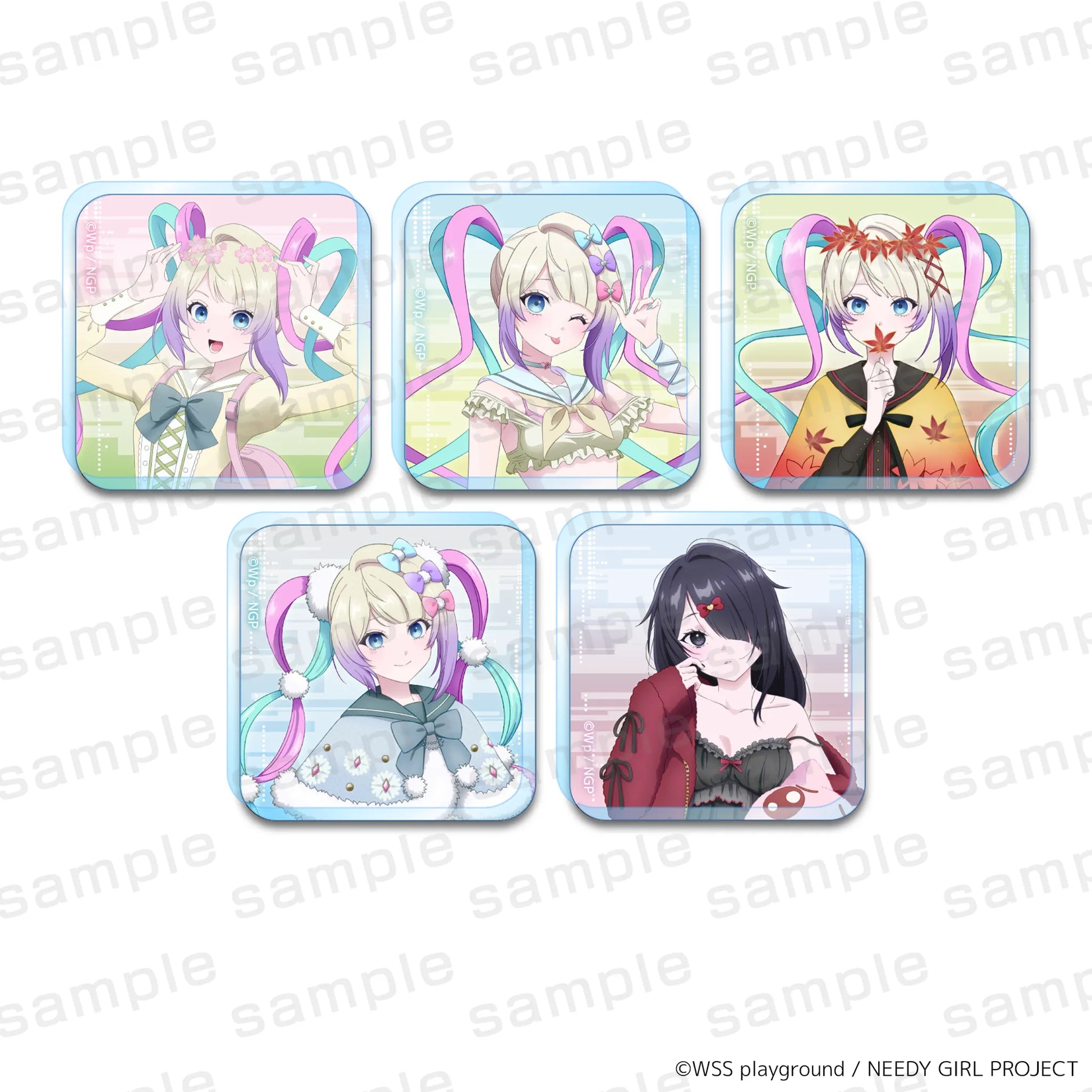 NEEDY GIRL OVERDOSE アクリルマグネット 四季ver.（全5種
