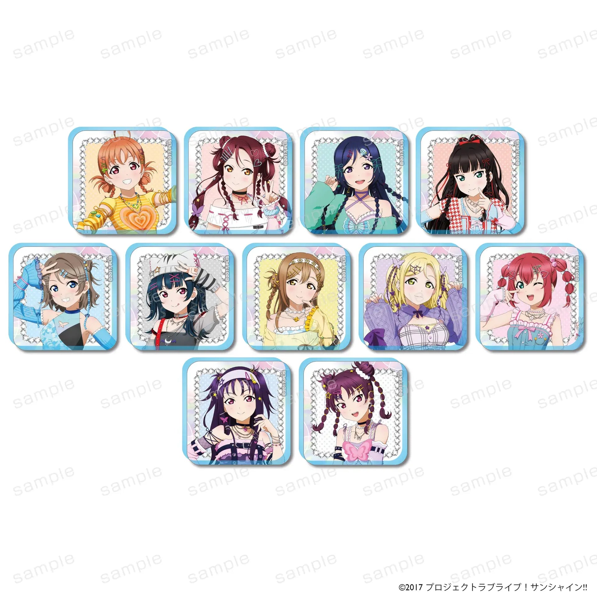 感謝価格❤︎希少❤︎ネイティブアメリカンの守り❤︎ソーラークォーツ♥強ヒーリング ラブライブ！サンシャイン!! アクリルマグネット Y2K ver.（全11種