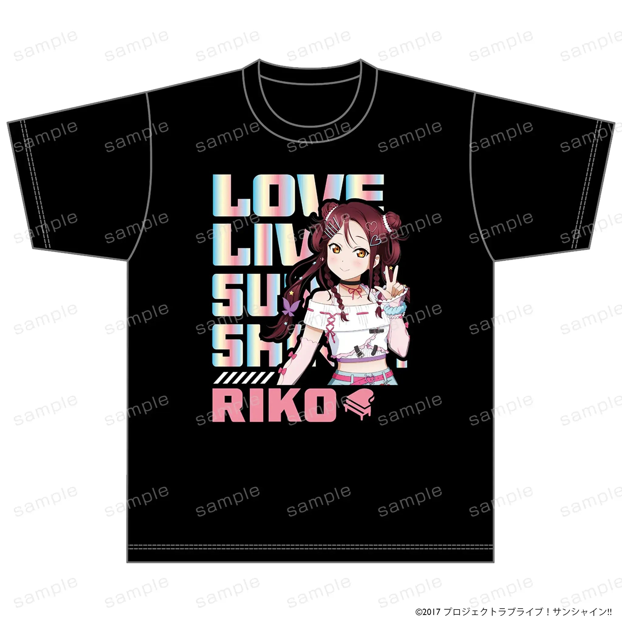 ラブライブ！サンシャイン!! ホログラムTシャツ 桜内梨子 Y2K ver.【予約】