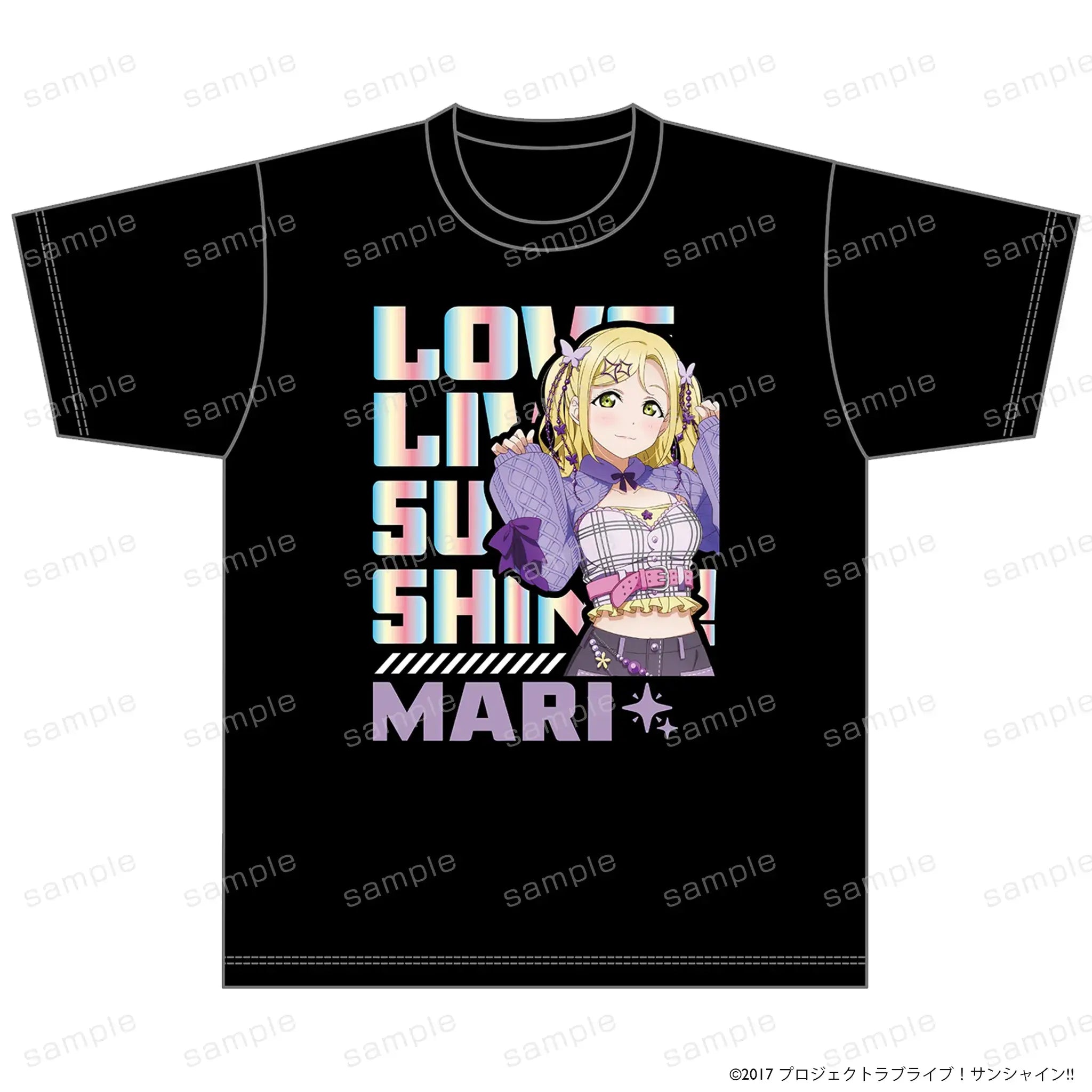 ラブライブ！サンシャイン!! ホログラムTシャツ 小原鞠莉 Y2K ver.【予約】
