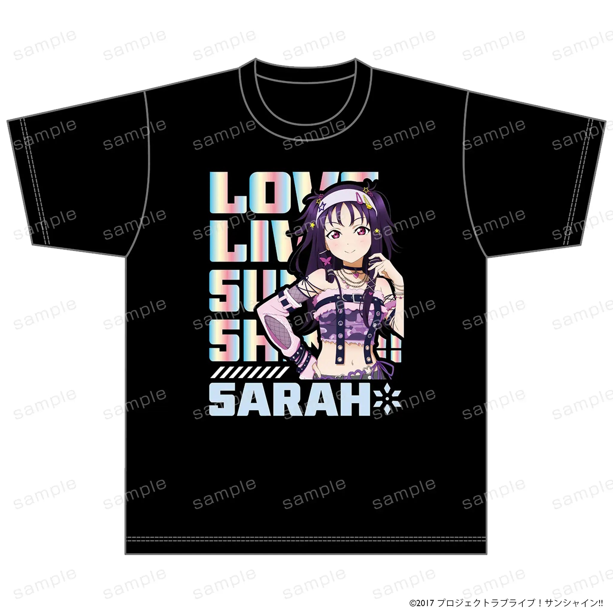 ラブライブ！サンシャイン!! ホログラムTシャツ 鹿角聖良 Y2K ver.【予約】