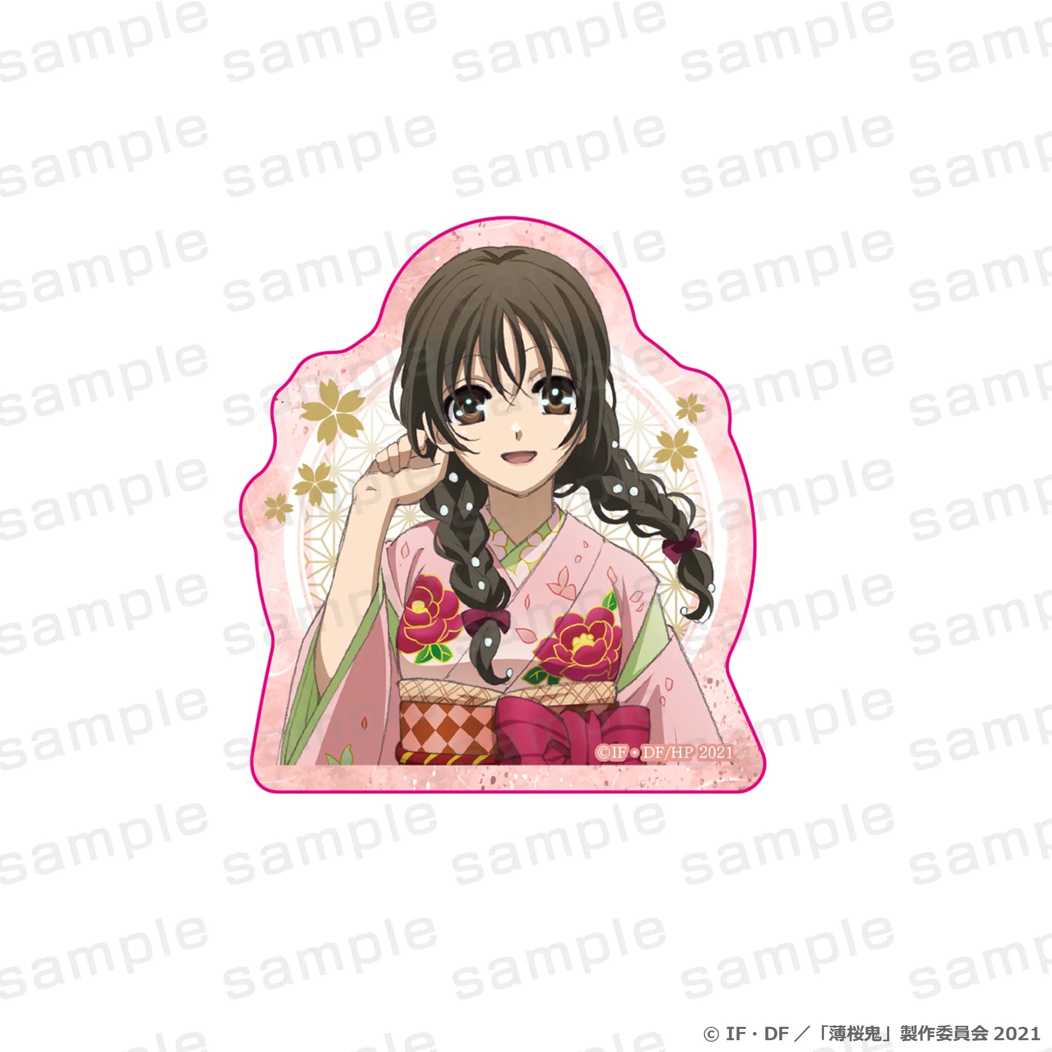 薄桜鬼 アクリルメモクリップ 雪村千鶴【予約】【2026年11月下旬より順次発送予定】【hk-11】