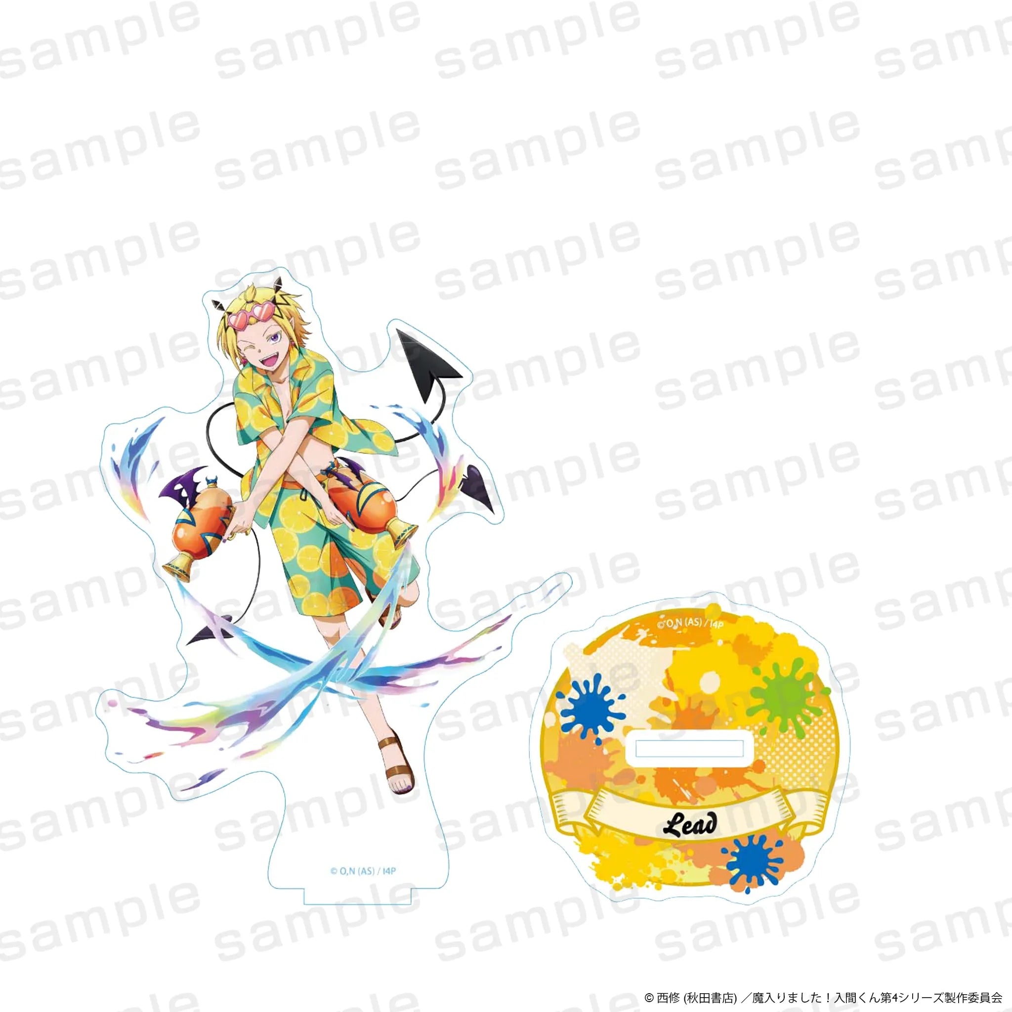 アニメ『魔入りました！入間くん』アクリルスタンド シャックス・リード バカンスver.【予約】【2026年10月中旬より順次発送予定】【mim-2610】