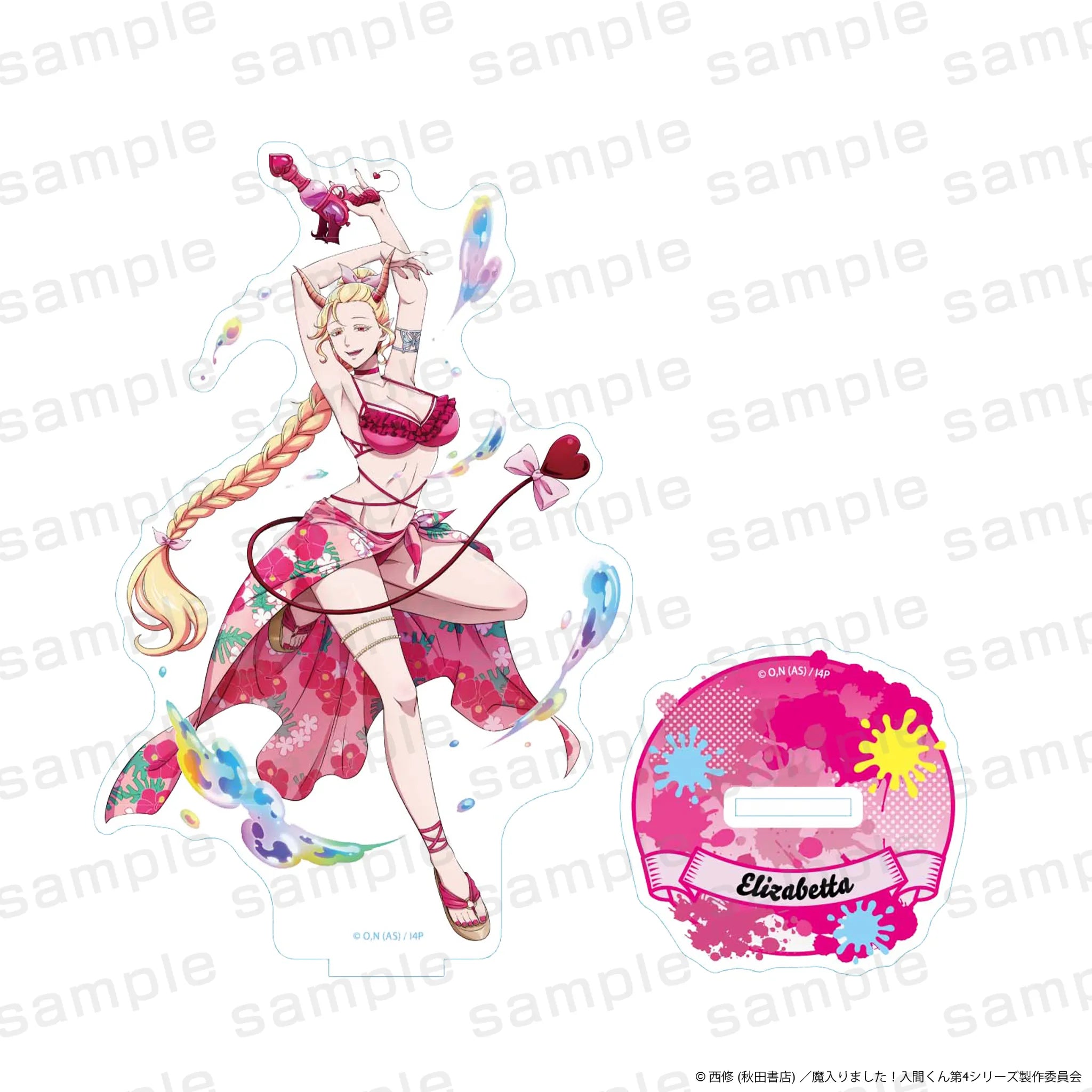 アニメ『魔入りました！入間くん』アクリルスタンド イクス・エリザベッタ バカンスver.【予約】【2026年10月中旬より順次発送予定】【mim-2610】