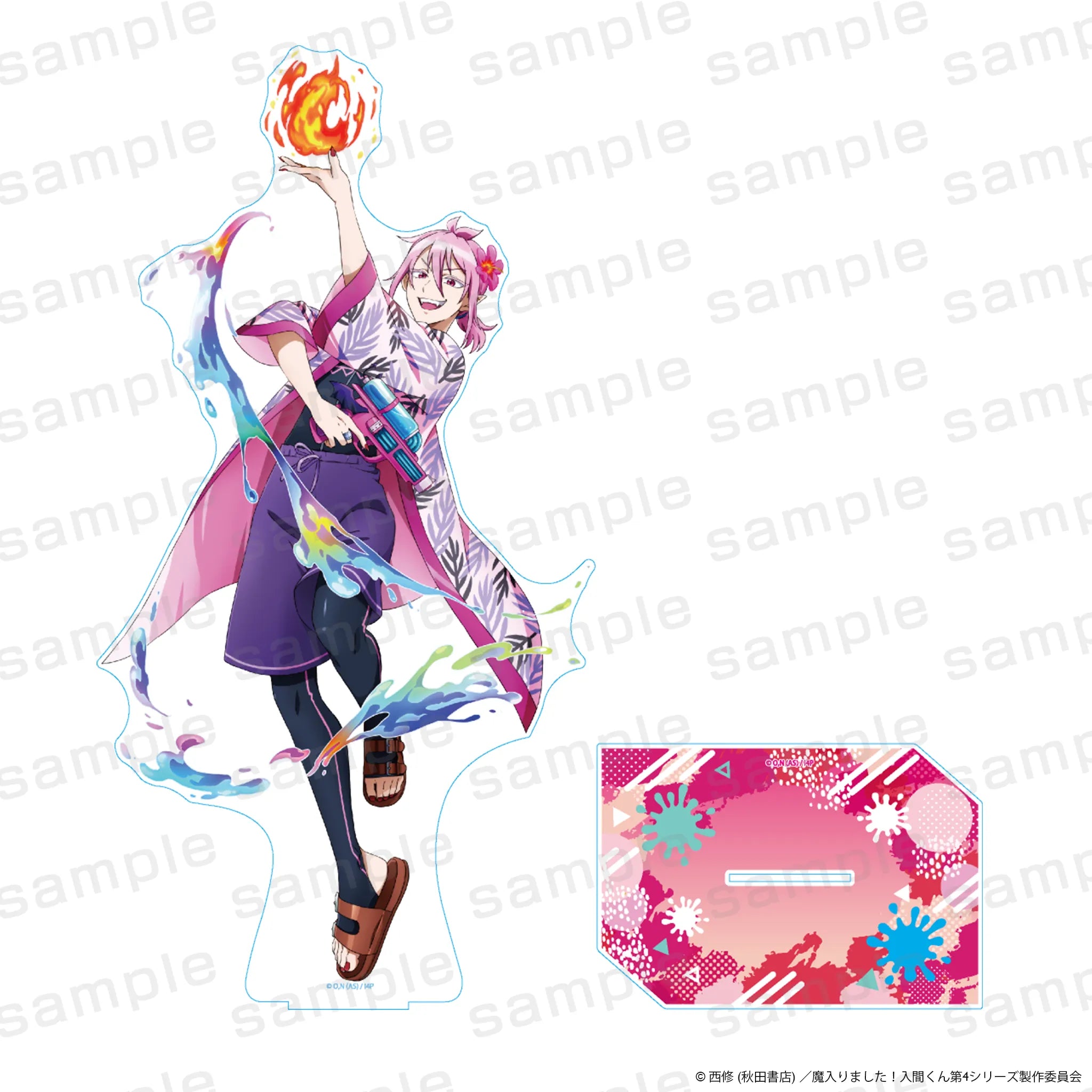 アニメ『魔入りました！入間くん』BIGアクリルスタンド アスモデウス・アリス バカンスver.【予約】【2026年10月中旬より順次発送予定】【mim-2610】