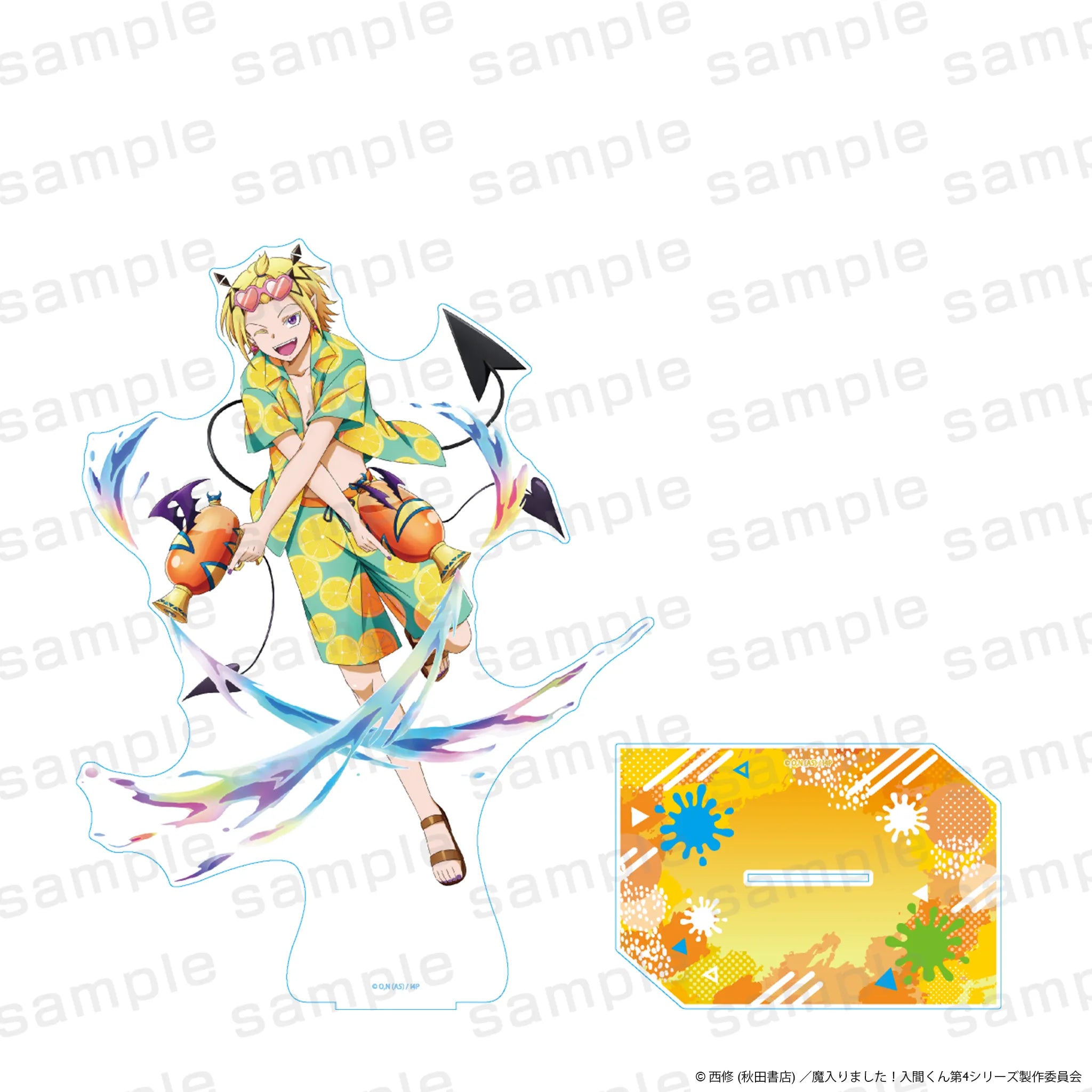 アニメ『魔入りました！入間くん』BIGアクリルスタンド シャックス・リード バカンスver.【予約】【2026年10月中旬より順次発送予定】【mim-2610】