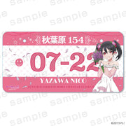 LoveLive! Series Summer Birthday Collection ナンバープレート 矢澤にこ【予約】