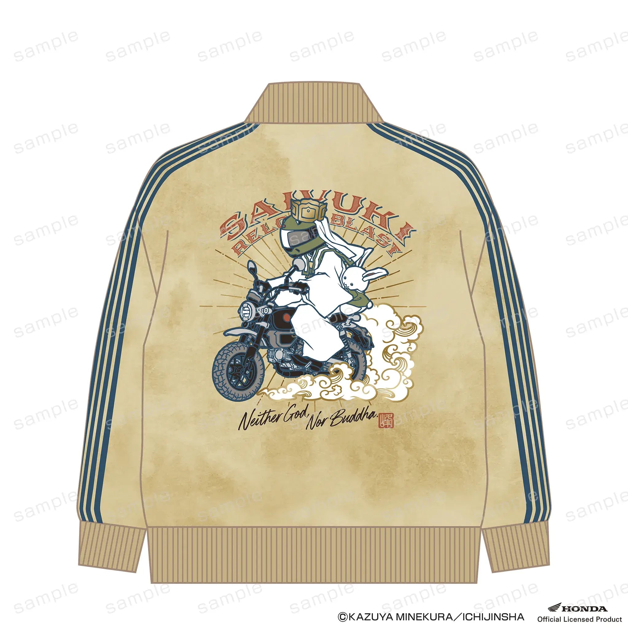 最遊記RELOAD BLAST×Honda 刺繍ベロアジャージ【予約】【2026年10月末より順次発送予定】【sh-10】
