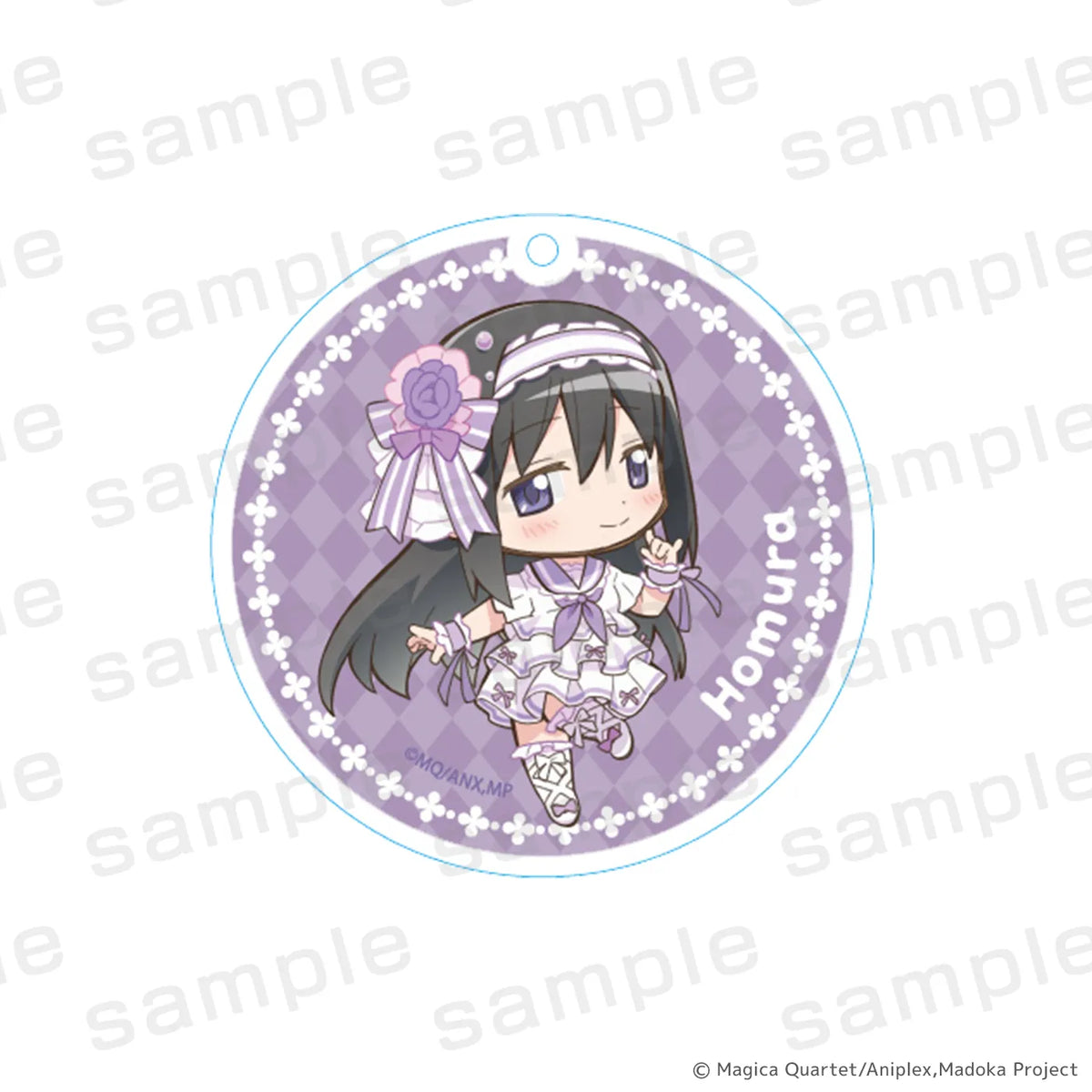 魔法少女まどか☆マギカ アクリルキーホルダー 暁美ほむら WHITE【2026年12月中旬より順次発送予定】
