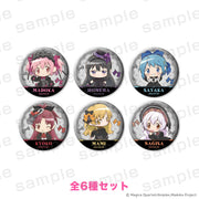 魔法少女まどか☆マギカ グリッター缶バッジ BLACK（全6種セット）【2026年12月中旬より順次発送予定】
