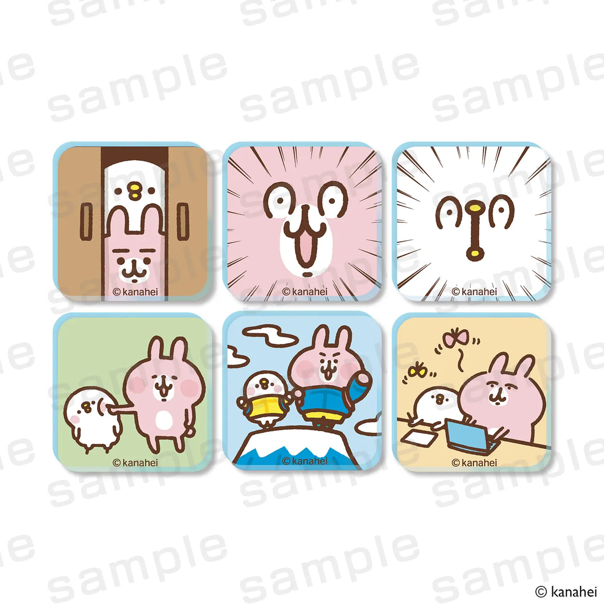 カナヘイの小動物×駿河湾沼津ＳＡ アクリルマグネット（全6種）【トレーディング】【2026年11月下旬より順次発送予定】