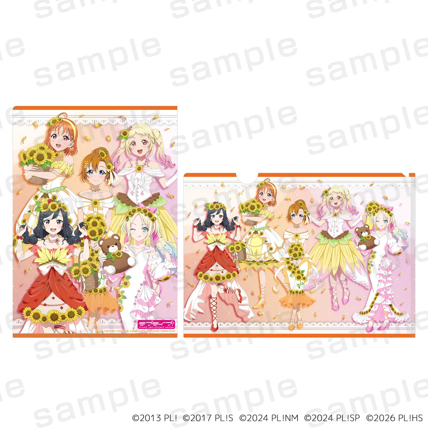 LoveLive! Series Summer Birthday Collection クリアファイル 8月ver.【予約】【2026年10月中旬より順次発送予定】【sbc-8】