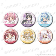 魔法少女まどか☆マギカ グリッター缶バッジ WHITE（全6種）【トレーディング】【2026年12月中旬より順次発送予定】