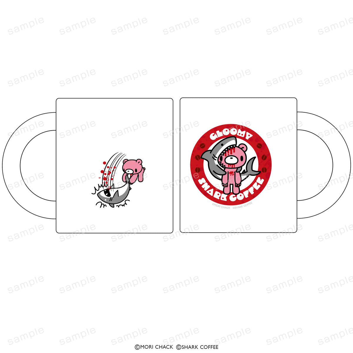 GLOOMY meets SHARK COFFEE マグカップ【2026年11月末より順次発送予定】