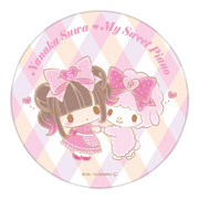 Nanaka Suwa♡My Melody 陶器コースター マイスイートピアノ