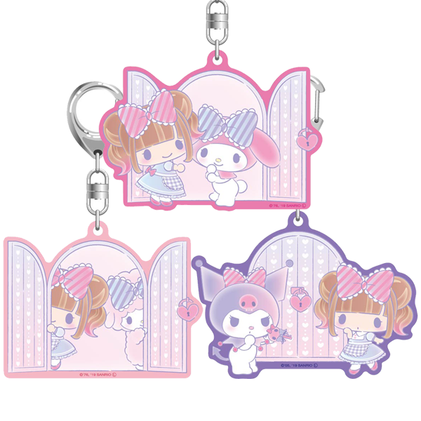 Nanaka Suwa♡My Melody カラーアクリルキーホルダー 夢のトビラver.（全３種）【トレーディング】