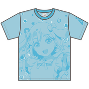 ラブライブ！スーパースター!!×サンリオキャラクターズ カラーTシャツ 唐可可×シナモロール