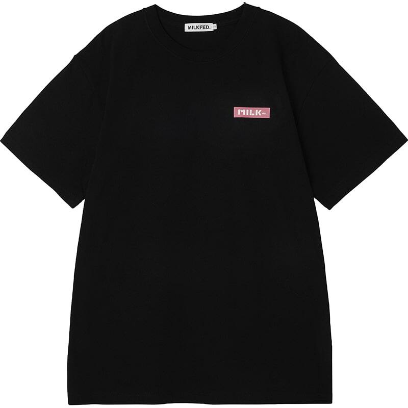ミルクフェド×ラブライブ！スーパースター!! 千砂都 S/S TEE BLACK vol.2
