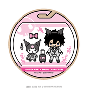 桃源暗鬼×サンリオキャラクターズ ウッドコースター ミニキャラver. 桃角桜介×クロミ