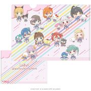 ラブライブ！スーパースター!!×サンリオキャラクターズ vol.3 クリアファイル ミニキャラver.
