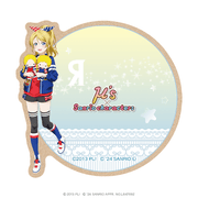 ラブライブ！×サンリオキャラクターズ ウッドコースター 絢瀬絵里×パティ＆ジミー