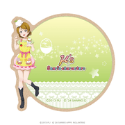 ラブライブ！×サンリオキャラクターズ ウッドコースター 小泉花陽×コロコロクリリン
