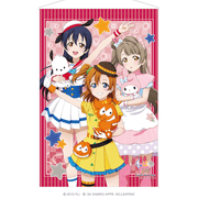 ラブライブ！×サンリオキャラクターズ B2タペストリー 2年生ver.