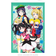 ラブライブ！×サンリオキャラクターズ B2タペストリー 3年生ver.