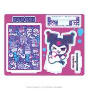 寺田てら×サンリオキャラクターズ アクリルジオラマスタンド クロミ