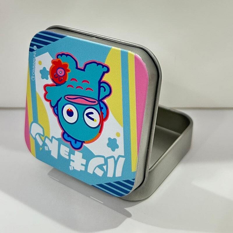 寺田てら×サンリオキャラクターズ 缶入りフレークシール ハンギョドン