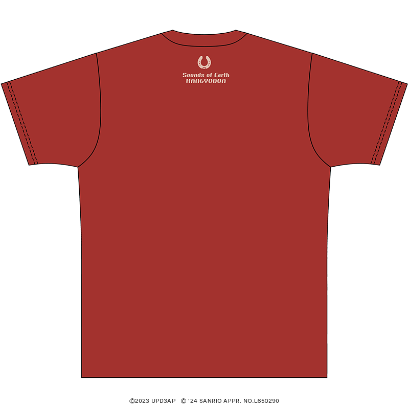 TVアニメ『ウマ娘 プリティーダービー Season 3』×サンリオキャラクターズ カラーTシャツ サウンズオブアース×ハンギョドン