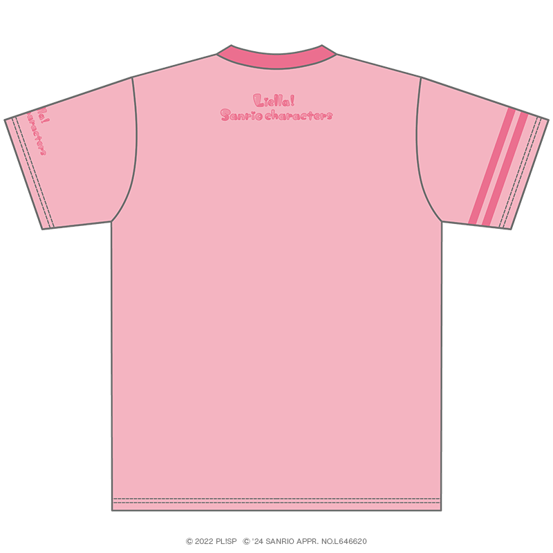 ラブライブ！スーパースター!! カラーTシャツ 嵐千砂都×マイメロディ 放課後ver.
